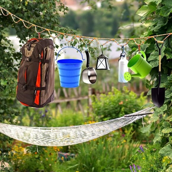 Campsite Storage Strap with 12pc Buckles & 6pc Clo - Picture 5 of 6